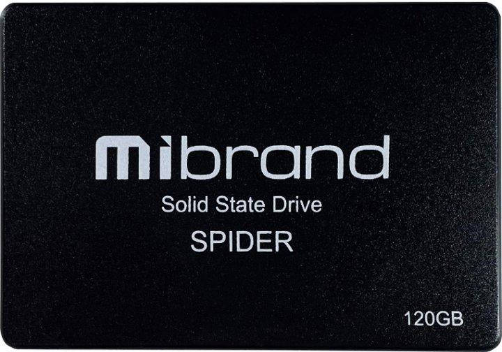 

SSD накопитель Mibrand 120 GB Spider (MI2.5SSD/SP120GB) Bulk