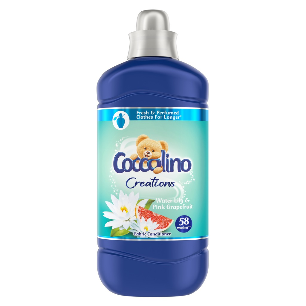 

Ополіскувач Coccolino Water Lily & Pink Grapefruit 1450 мл. (58 пр.)