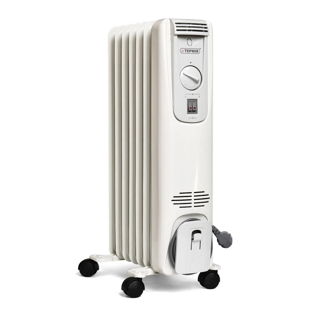 

Масляный электрический радиатор Термия 1,5 кВт 7 секций