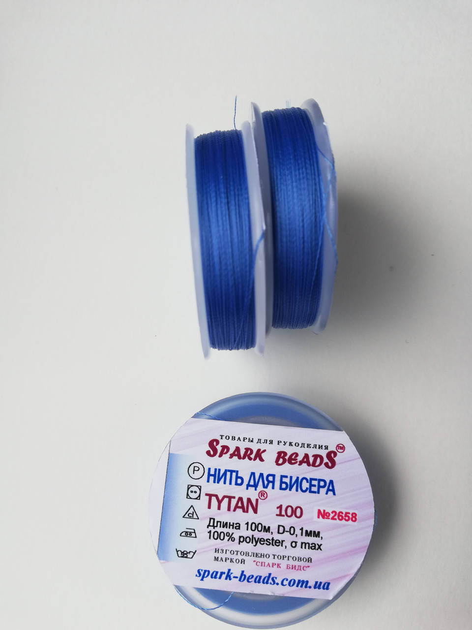 

Нитки ТYTAN 100 №2658, Белый