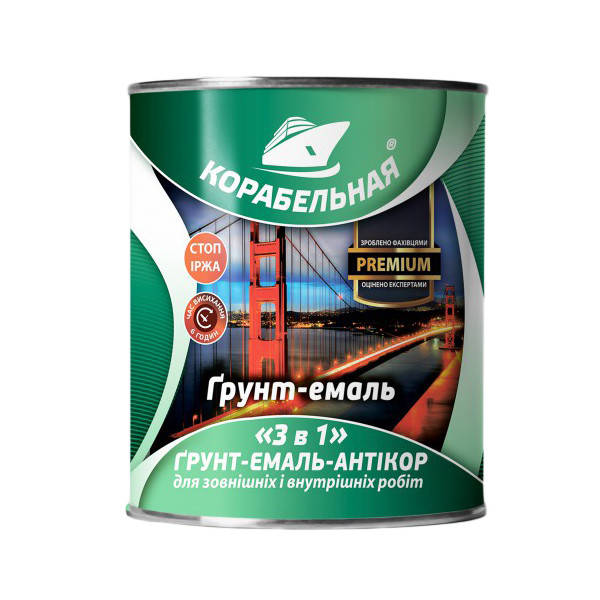 

Грунт-эмаль «3 в 1" вишня Polycolor (Поликолор) Корабельная 0,9 кг