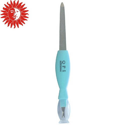 

Пилочка для ногтей металлическая с напылением с резцом QPI Professional 14,5см QNF-445