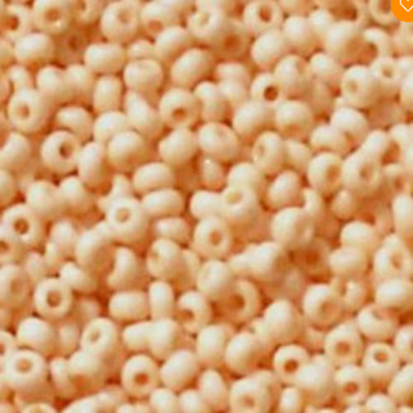 

17332 Бісер для вишивки персиковый Чехія Preciosa 10/0