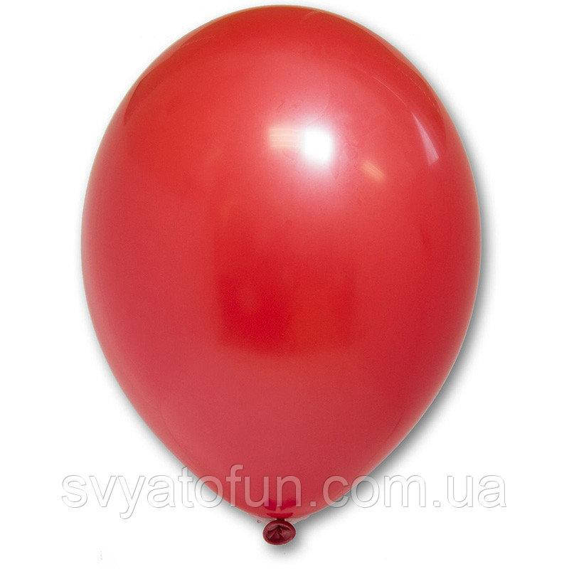 

Латексные шарики 12" пастель В105/001 красный 10шт/уп BelBal
