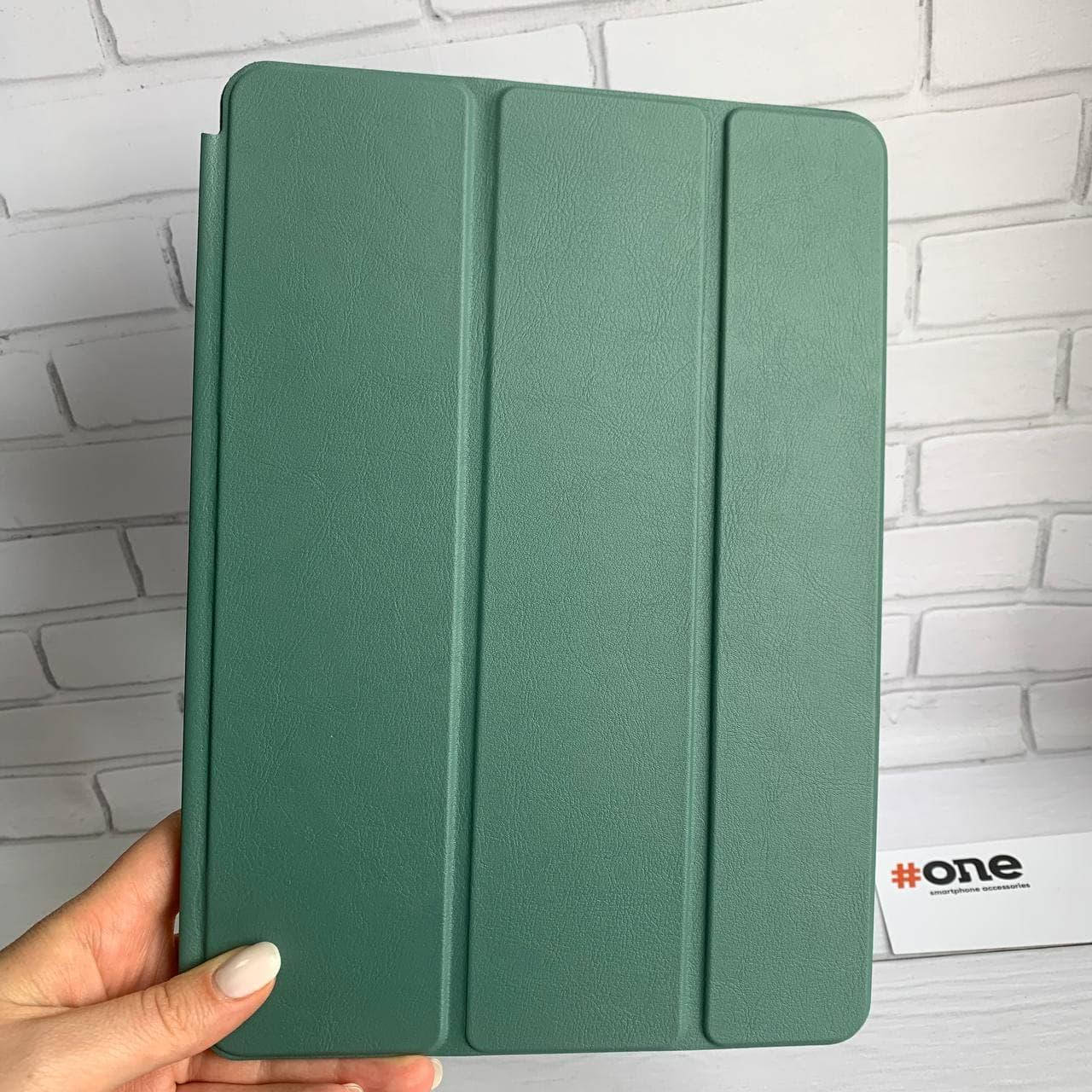 

Чехол книга для Apple iPad 10.2 2019 смарт кейс с микрофиброй чехол книжка на планшет айпад 10.2 зеленая TCS, Зелёный