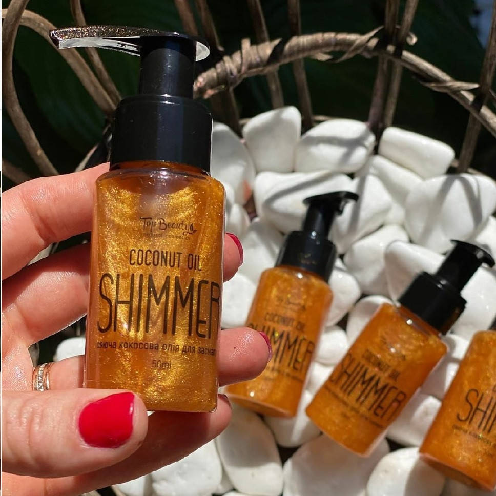 

Кокосовое масло для загара с шиммером Top Beauty Coconut Oil Shimmer 50 мл
