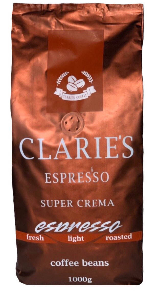 

Кава в зернах Claire’s Coffee SUPER CREMA 1кг