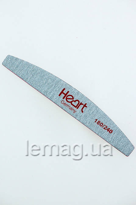 

HEART Пилка для ногтей Half 180/240, 1 шт.