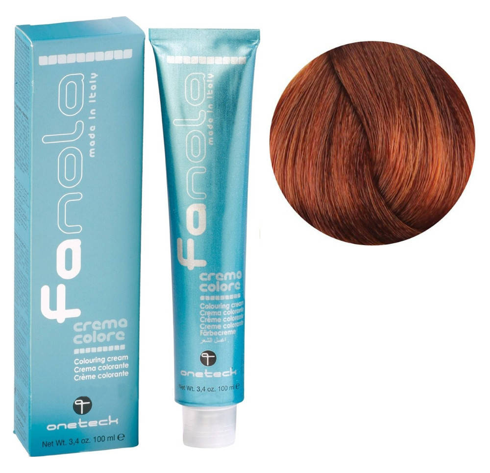 

Крем-краска для волос Fanola №7/43 Medium blonde copper golden 100 мл (3023Gu)