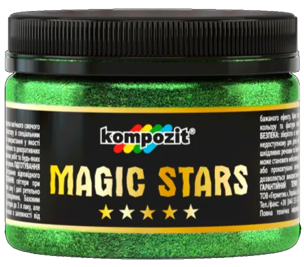 

Глітер KOMPOZIT MAGIC STARS 60гр Смарагд
