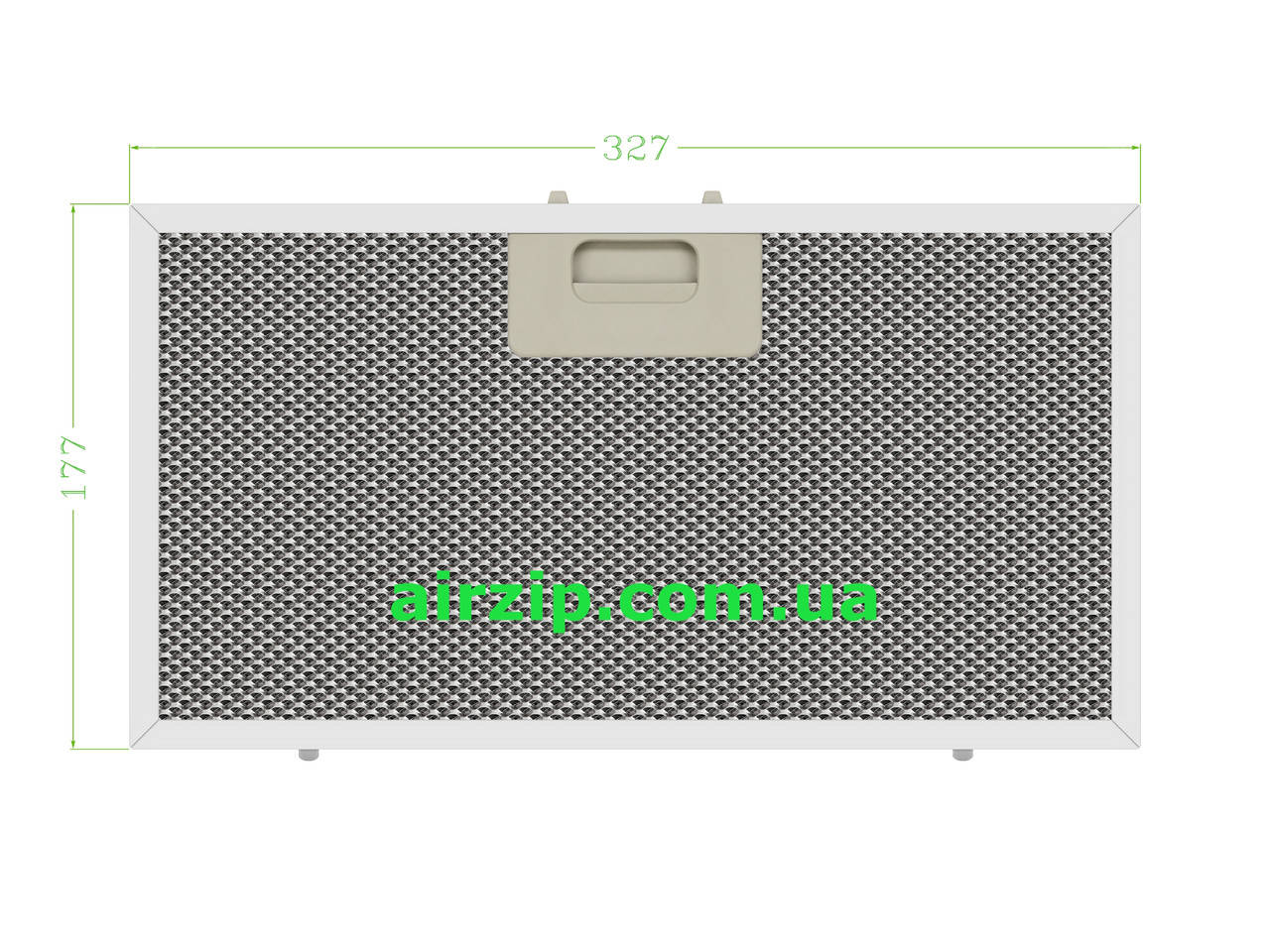 

Фильтр жировой для вытяжки 327 x 177 mm
