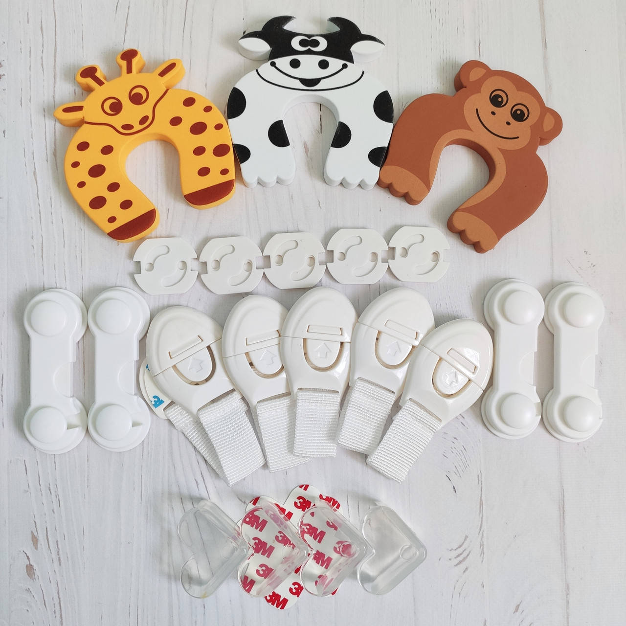 

Набор для безопасности детей (21 единица), Разные цвета