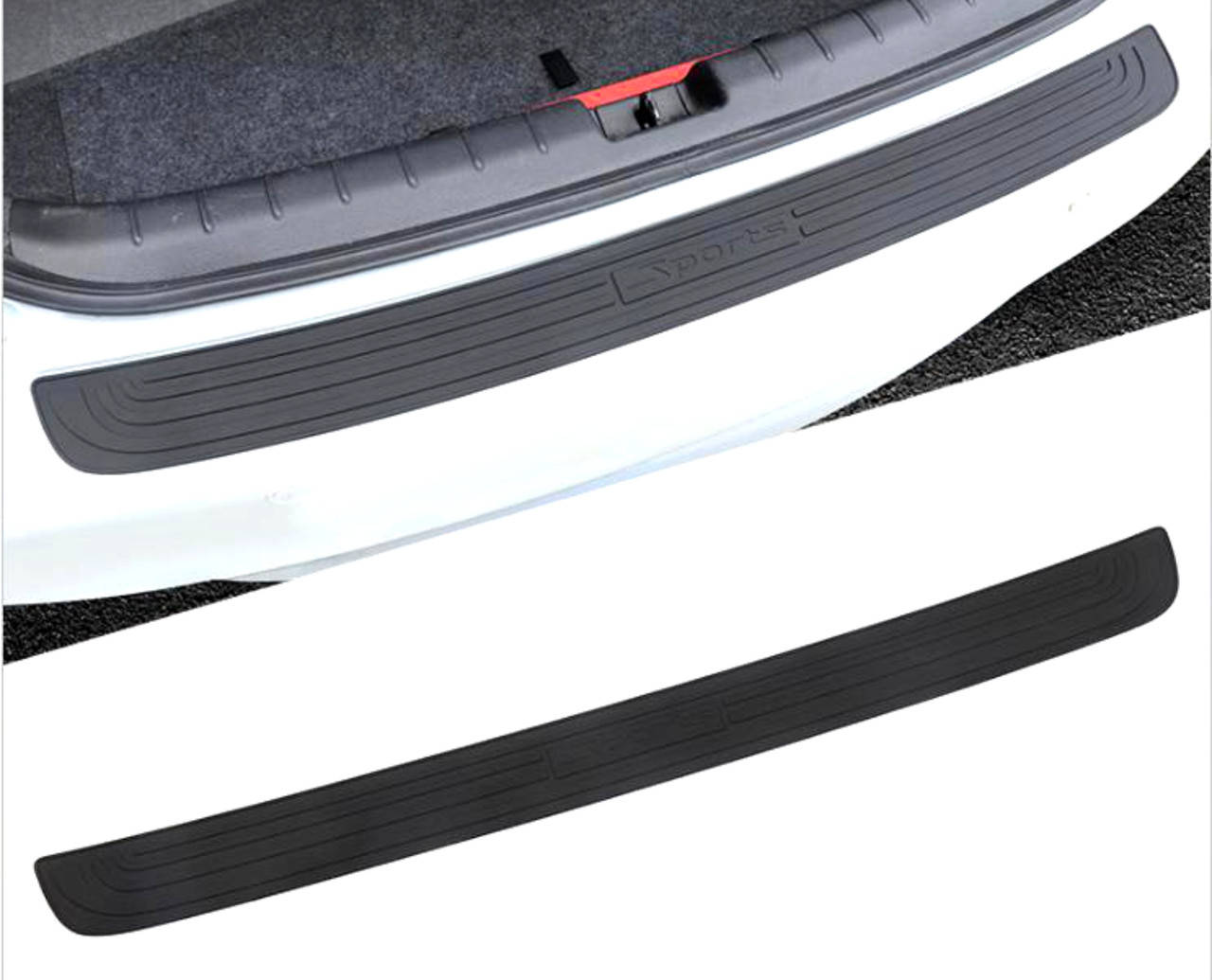 

Защитная накладка на задний бампер, Черный