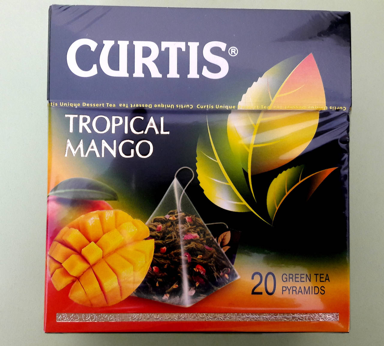 

Чай Curtis Tropical Mango 20 пирамидок зеленый