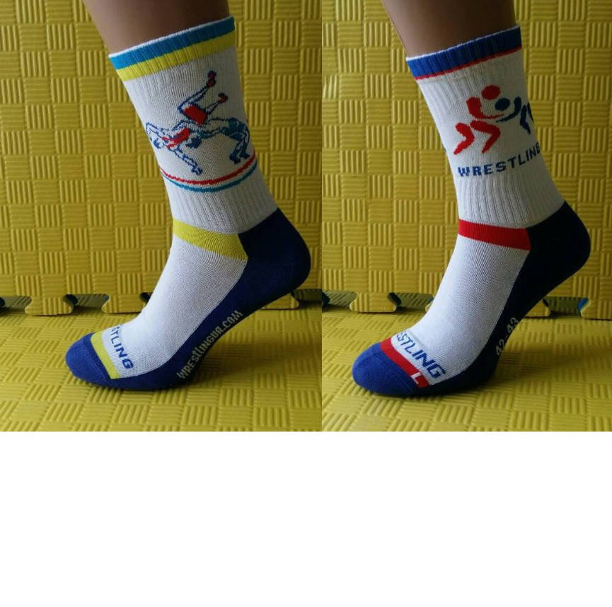 

Борцовские носки. Носки с борцами. Носки под борцовки 42-43