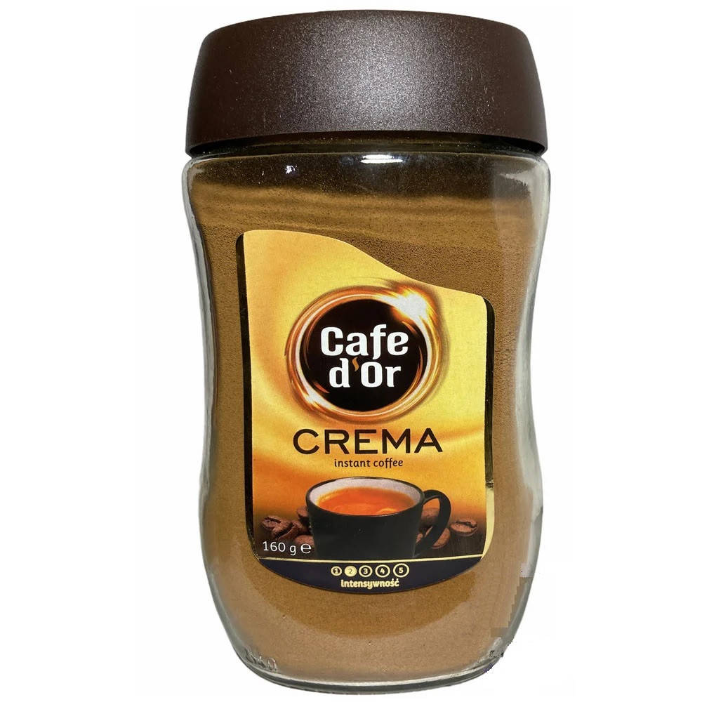 

Кофе растворимый Cafe d'Or Crema Крема 160 г Польша