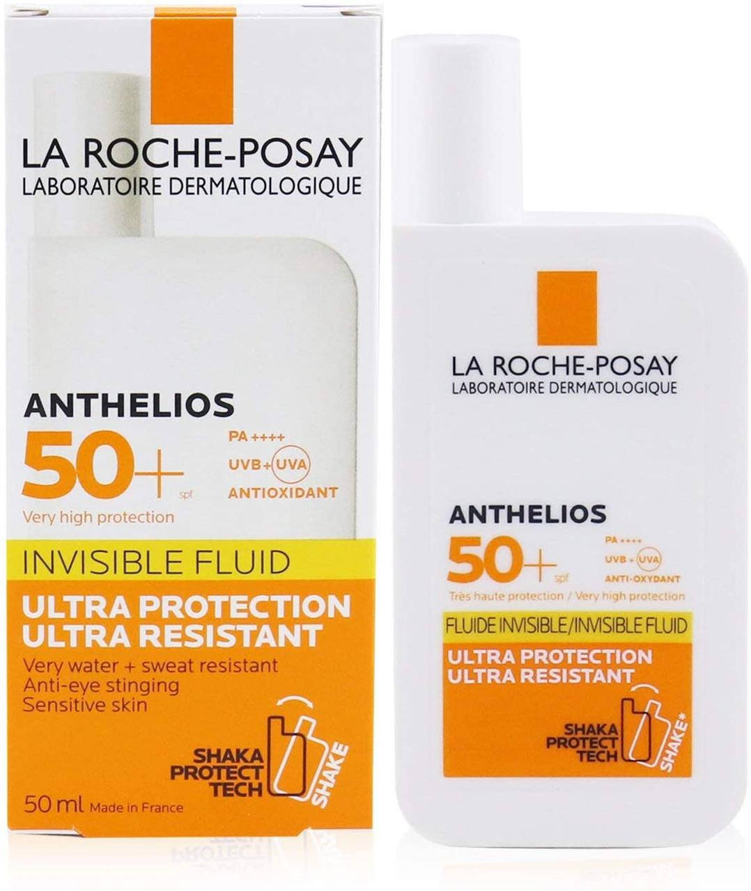 

Солнцезащит легкий флюид Ля Рош Антелиос Шака спф La Roche-Posay Anthelios invisible Shaka Fluide SPF 50+ 50мл
