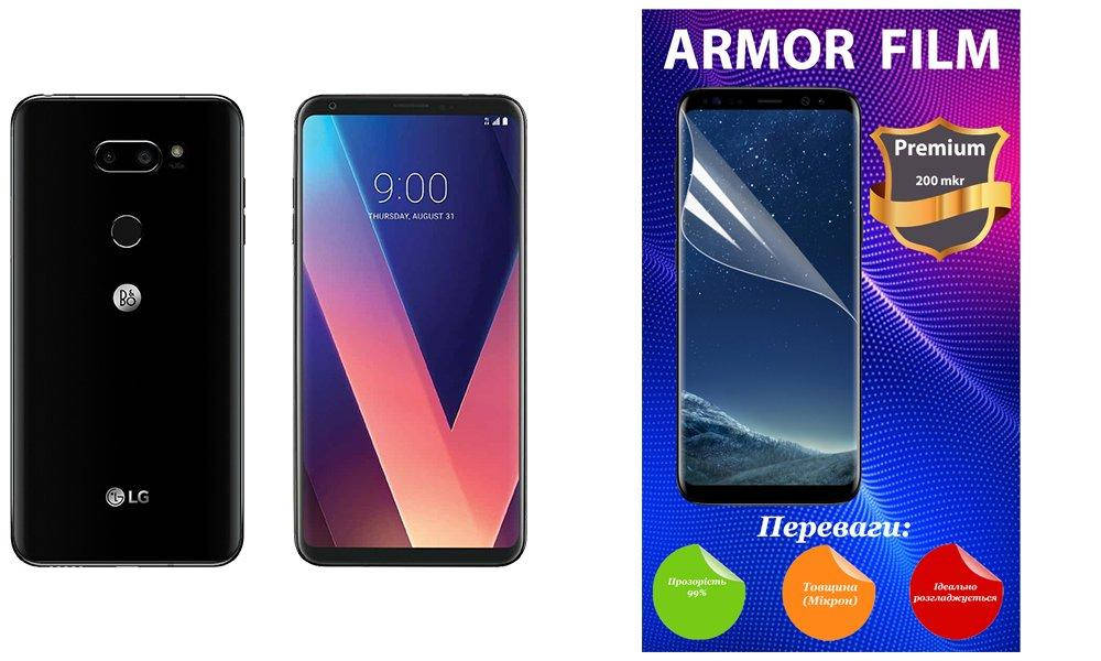 

Полиуретановая пленка LG V30+, Armor Premium, Прозрачный