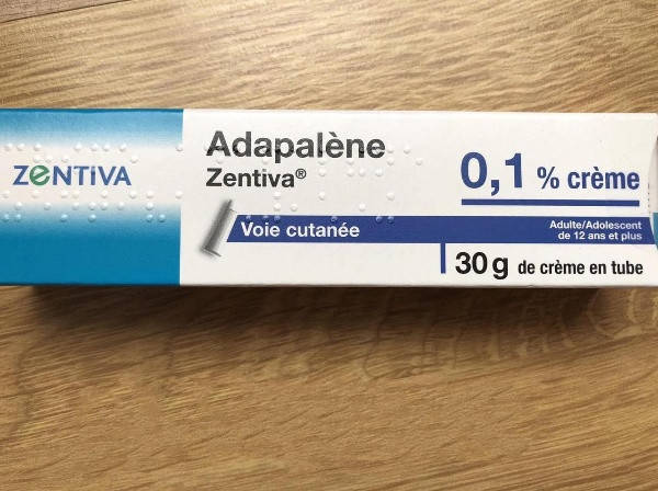 

Adapalene 0.1% Zentiva creme (Адапален крем 0,1%) - 30 гр, лечение акне. Срок до 12.2023