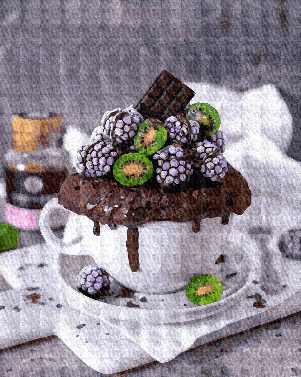

Картина по номерам "Произведение кулинарного искусства" GX40260 40х50 | PICua