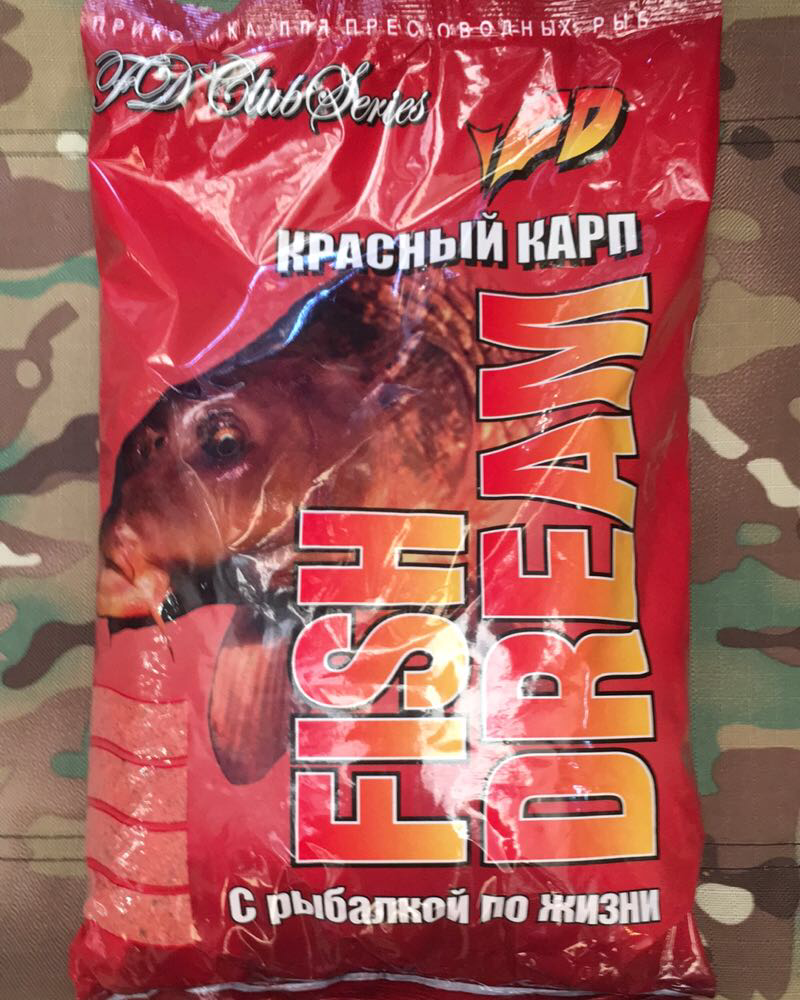 

Фиш Дрим Красный Карп 800g. Fish Dream