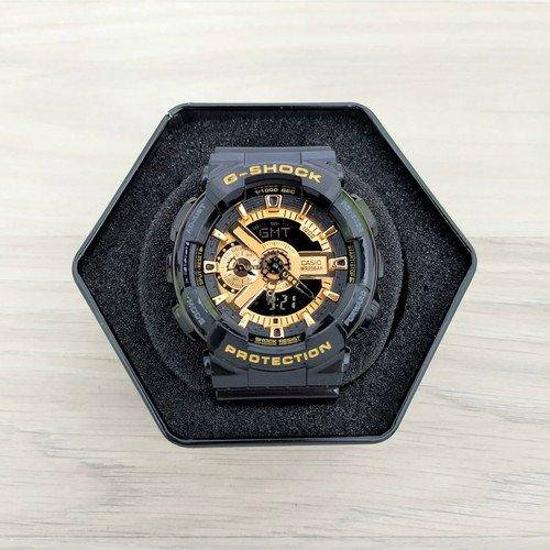 

Часы Касио Джи Шок GA-110 Black-Gold New