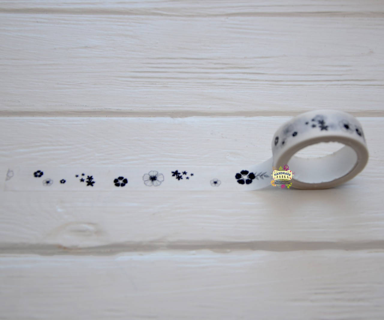 

Декоративный бумажный скотч, 1,5 см, длина 7 м