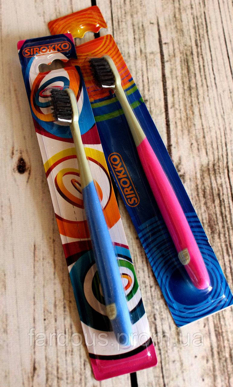 

Зубная щетка бамбуковая детская NANO. В индивидуальной упаковке