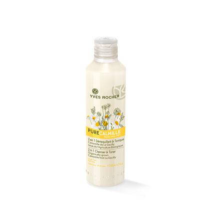 

28383 Ив Роше Молочко для Снятия Макияжа 2в1 РОМАШКА Pure Calmille 200мл Yves Rocher