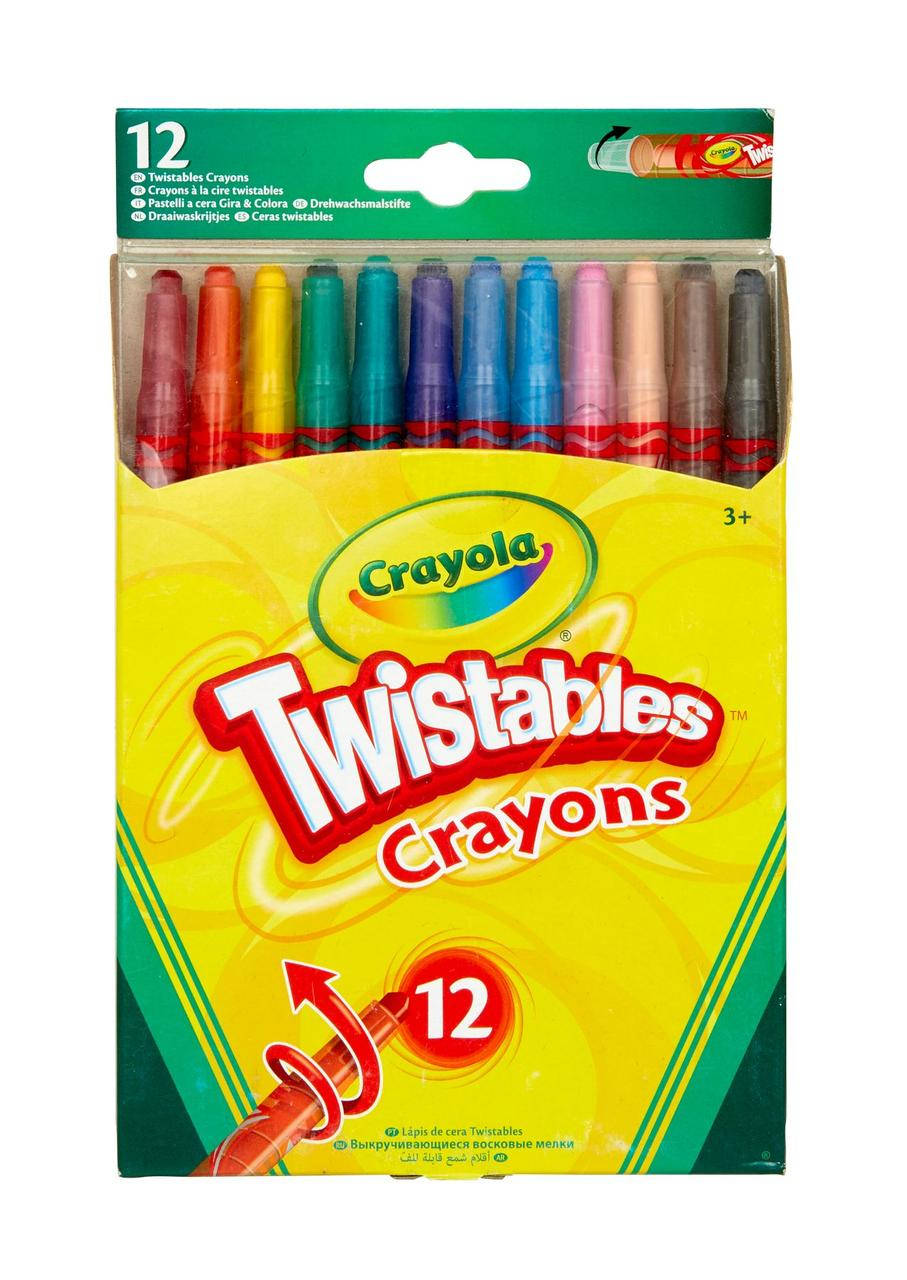 

Набор выкручивающихся восковых мелков Crayola "Твист", 12 шт