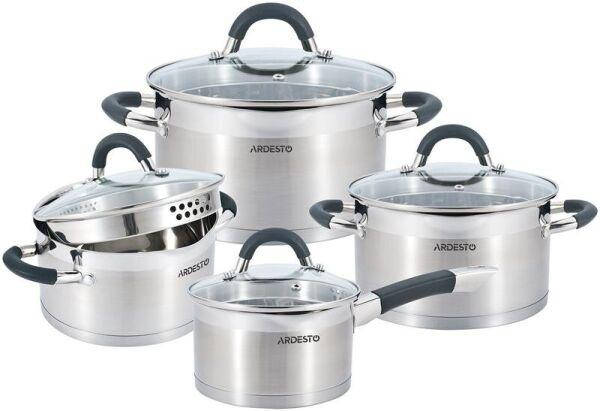 

Набор посуды Ardesto Gemini со сливом AR1908GGS