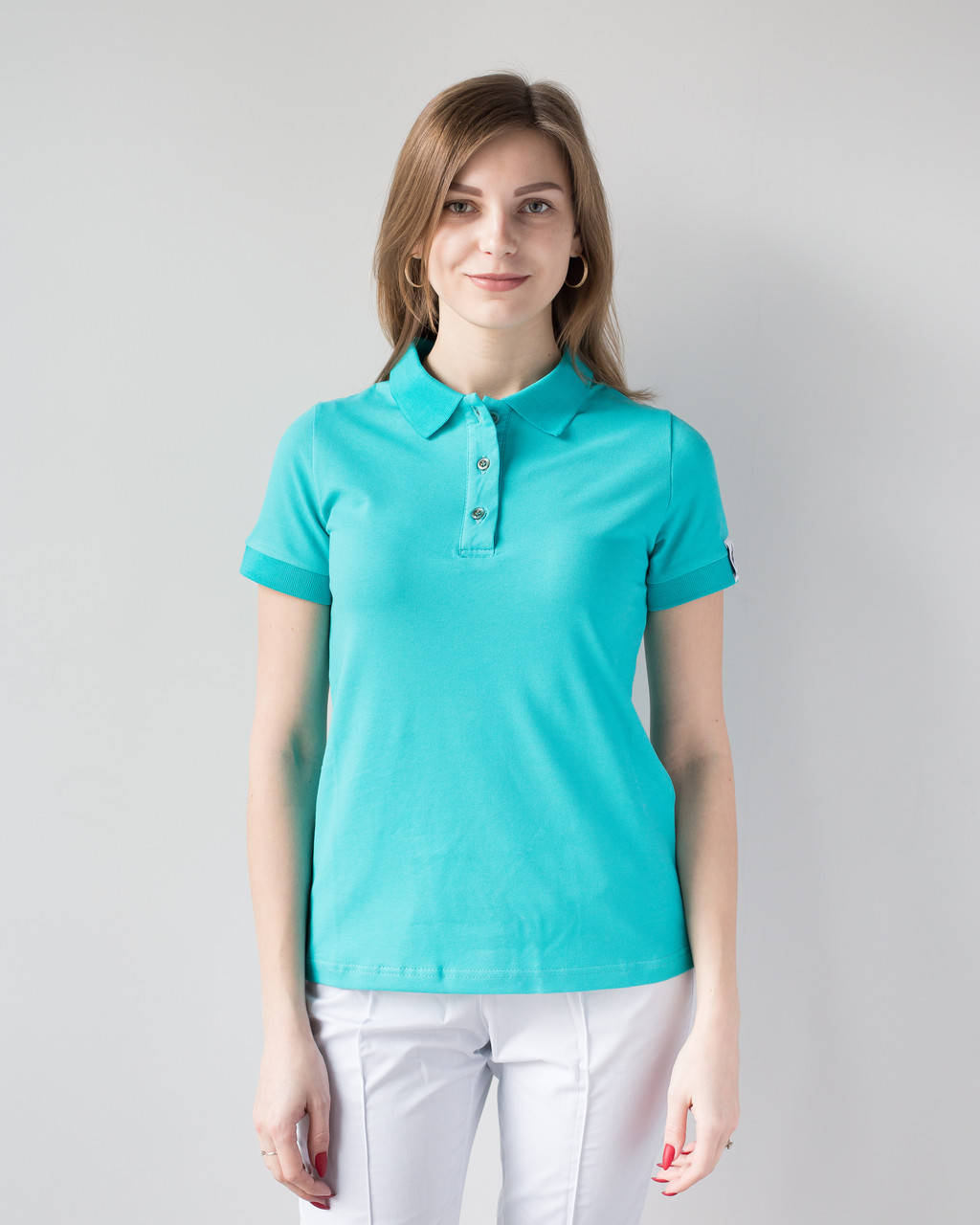 

Женское медицинское поло мята