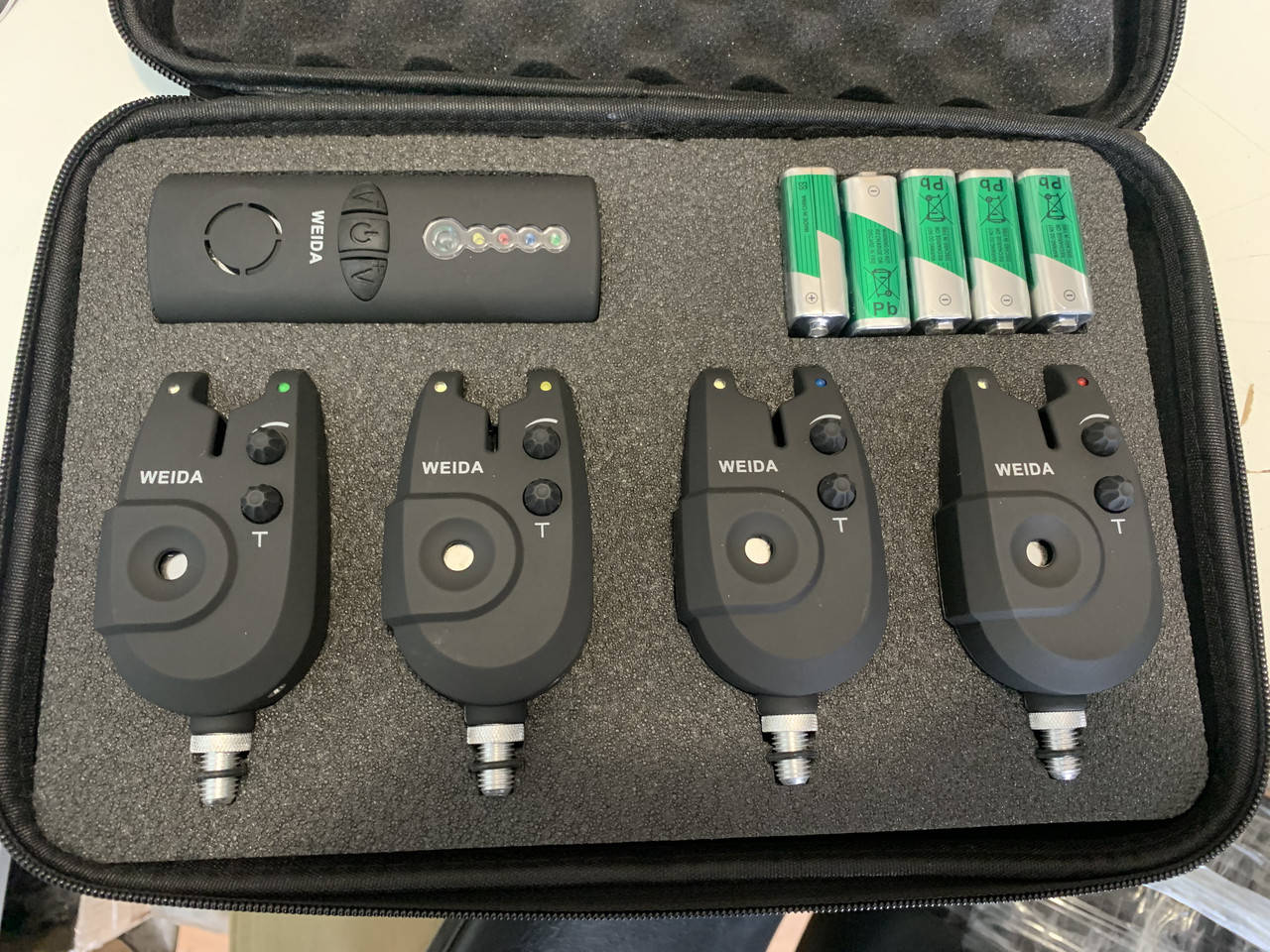 

Набор сигнализаторов Feima 4 шт. + пейджер