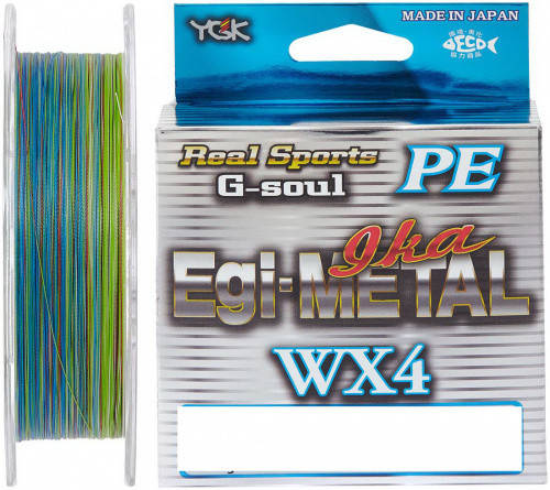 

Шнур YGK G-Soul EGI Metal 120m #0.6/0.128mm 12lb/4.9kg
