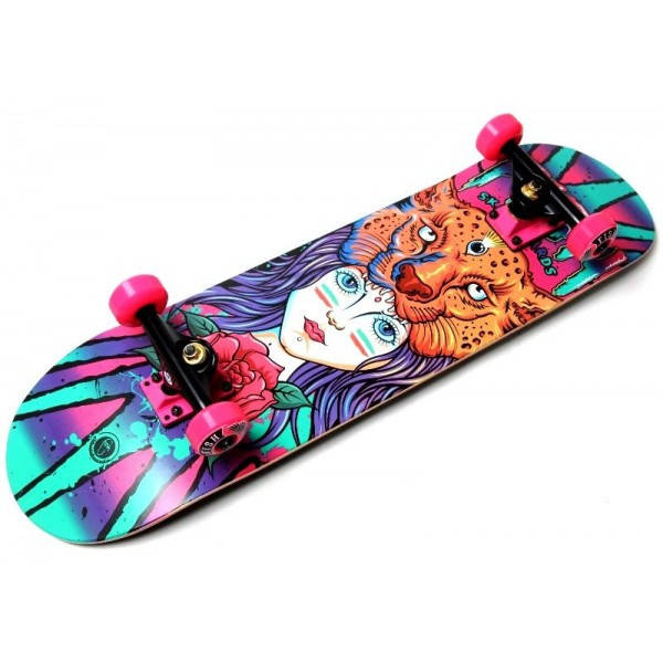 

Скейтборд деревянный Fish Skateboards Girl and Tiger