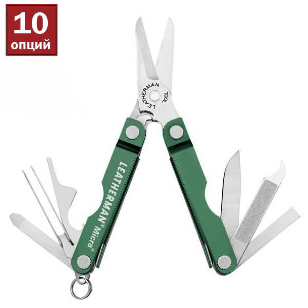 

Мультиинструмент LEATHERMAN Micra-Green