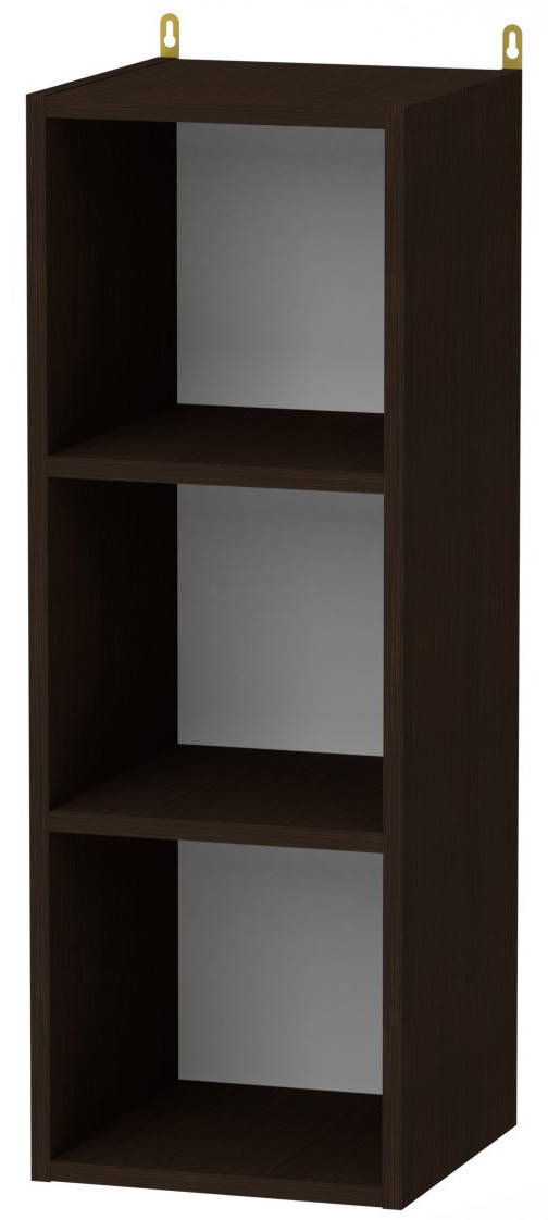 

Полка П-32 Компанит навесная прямоугольная для книг цветов в кухню детскую коридор (30х30х84 см)