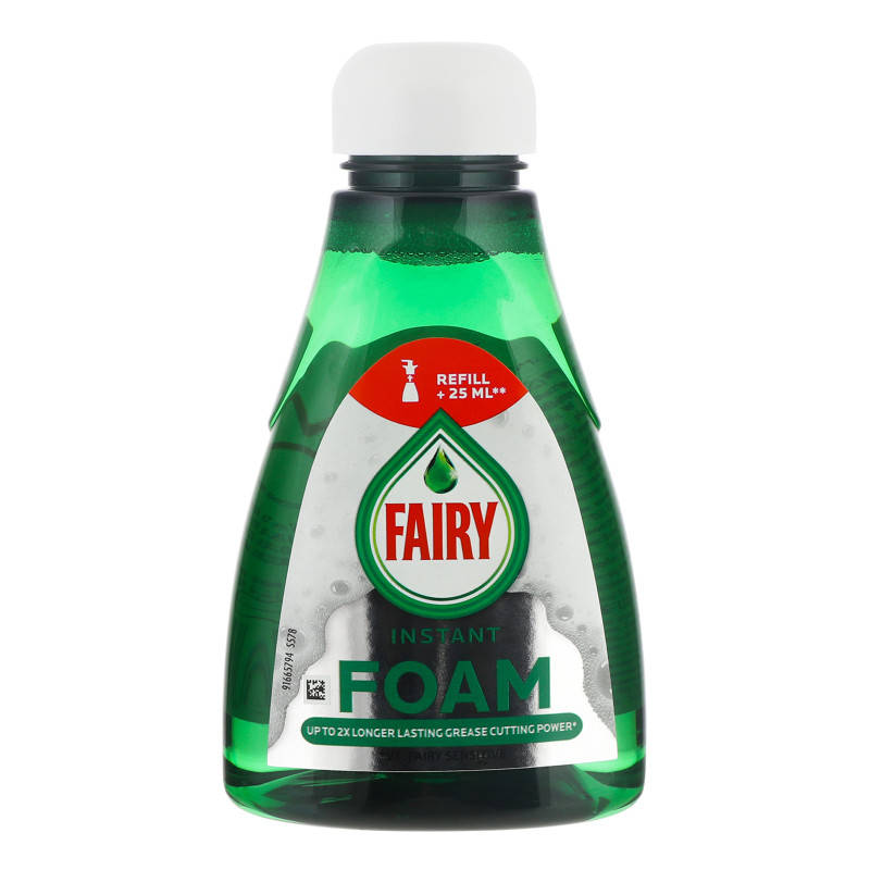 

Средство для мытья посуды FAIRY Active Foam (запаска) (375ml) (8006540089590)