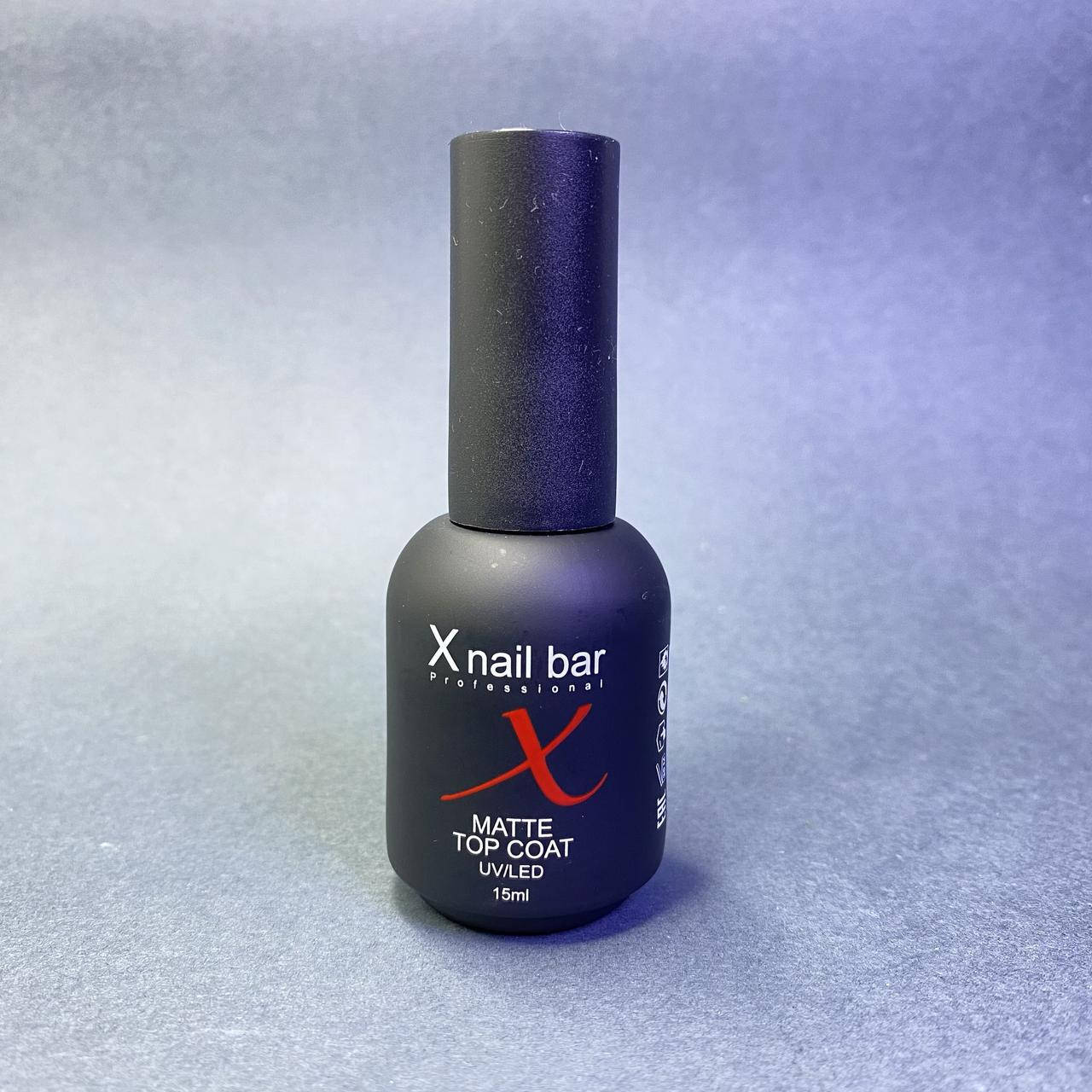 

Топ матовый для ногтей X Nail Bar Professional 15 мл