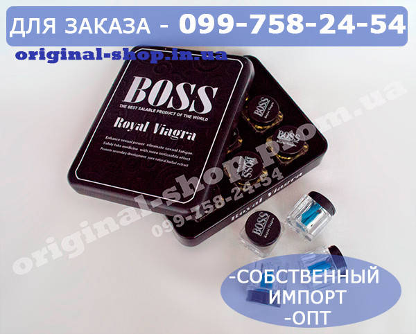 

Мужской возбудитель для потенции Boss Royal, 27 таблеток