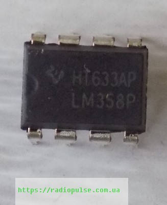 

Микросхема LM358N ( LM358P ) , DIP8