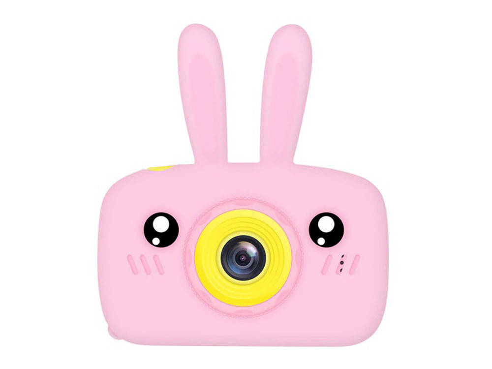 

Фотоаппарат Xoko Rabbit HD 1080P 1200 мАч цифровой детский Розовый