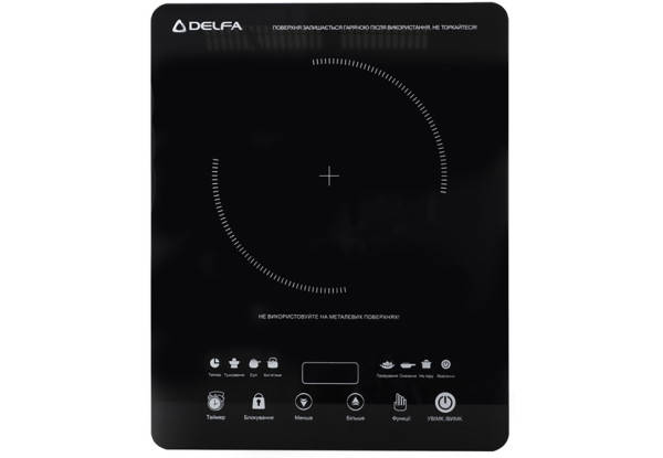 

Настольная индукционная плита Delfa IHP-1355
