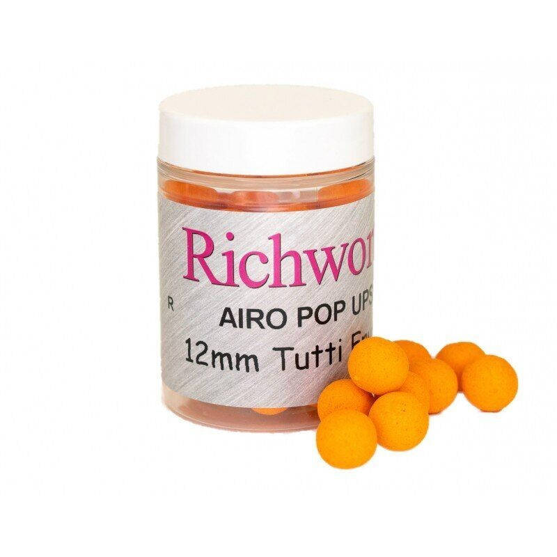 

Бойлы Richworth Airo Pop-ups Tutti-Frutti, 12mm, 100ml