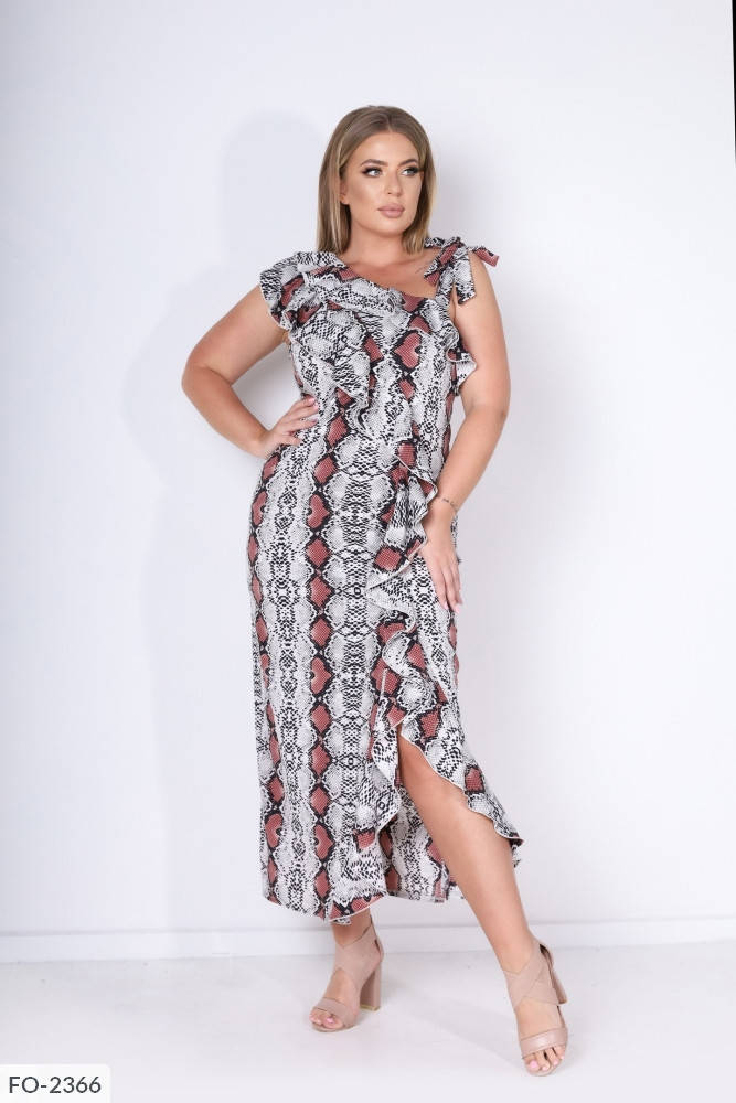 

Платье женское питон артикул 482 (48, 50, 52, 54) "ILARA" недорого от прямого поставщика