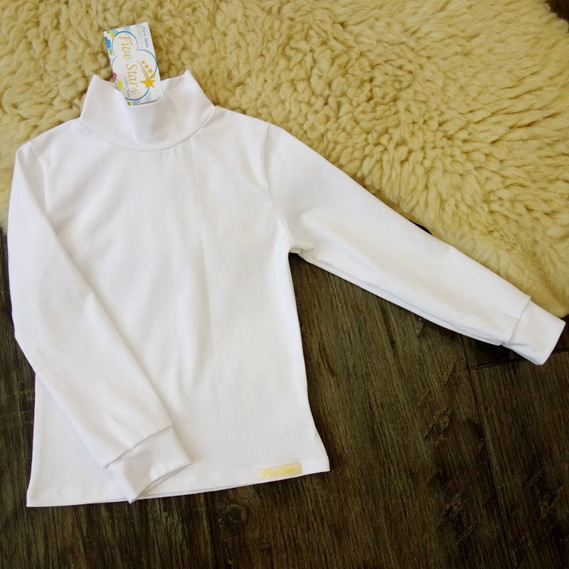 

Гольф водолазка белый Five Stars KD0369-116p