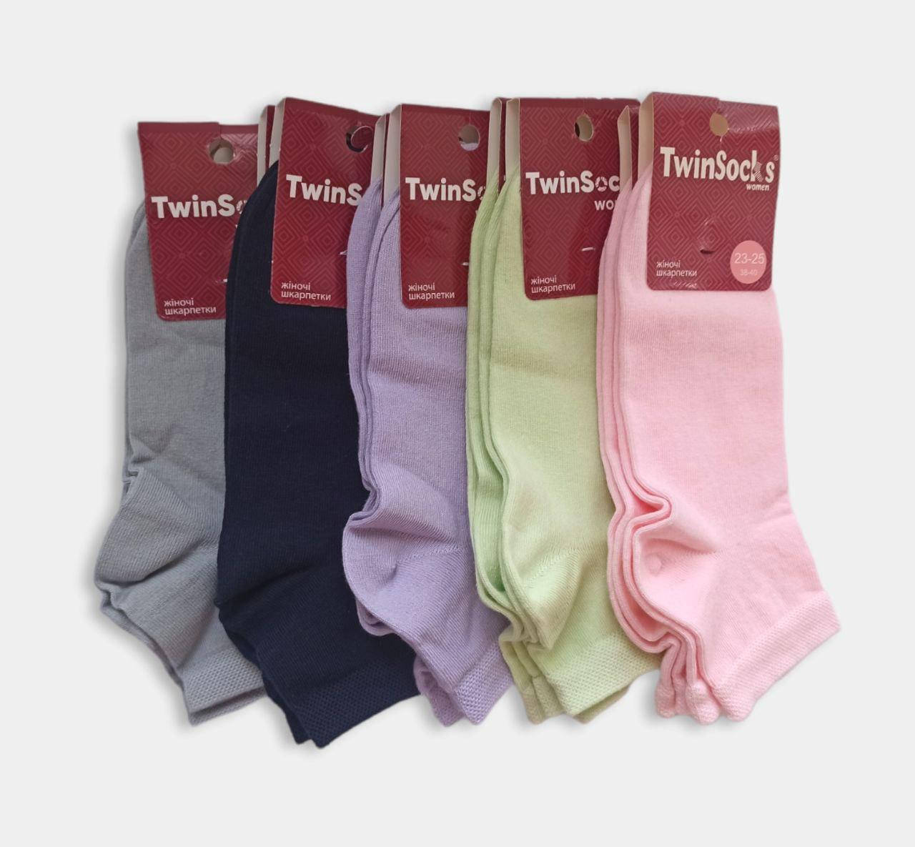 

Женский набор коротких носков от ТМ TwinSocks - 12 шт на Ваш выбор 23-25(38-40)