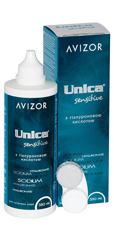 

Раствор для линз Avizor Unica Sensitive 350 ml