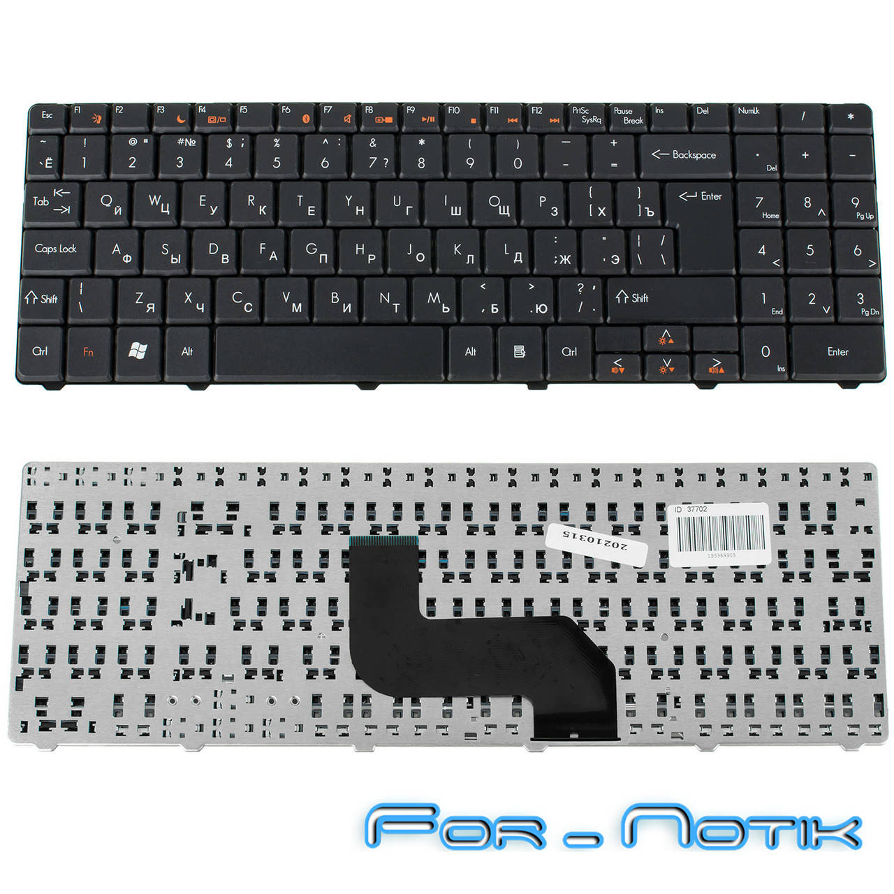 

Клавиатура ACER PackardBell Easynote TJ62 TJ65 TJ66 TJ71 TJ72 TJ75 TJ76, Черный