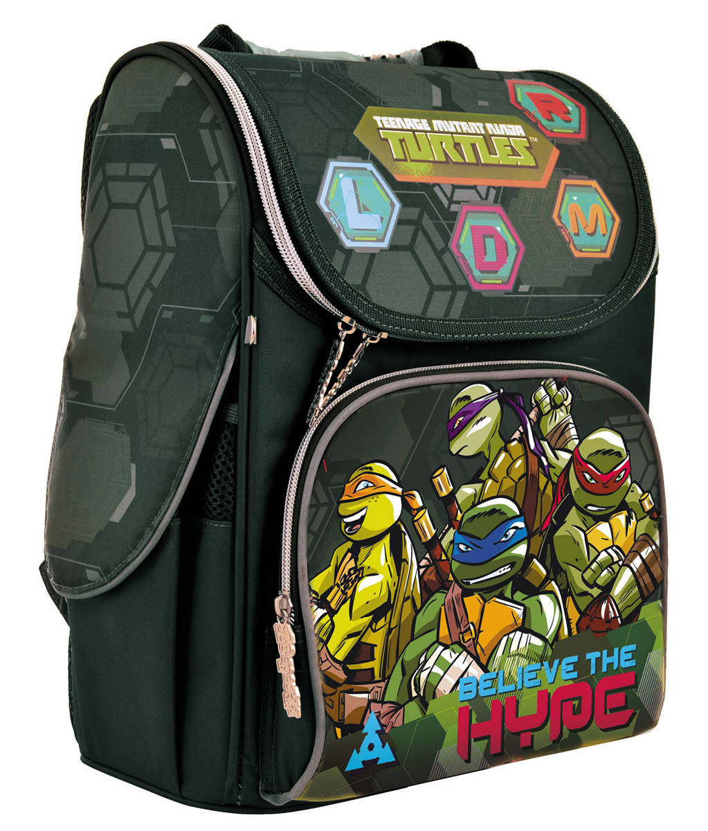 

Рюкзак школьный каркасный 1 Вересня H-11 "Tmnt"